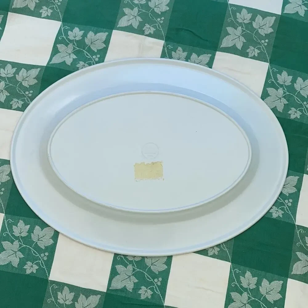 Paisley Oval Melamine Serving‎ Platter